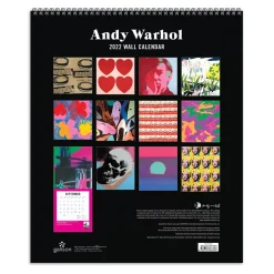 Andy Warhol 2022 Tiered Wall Calendar