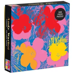 Andy Warhol Flowers 500 Piece Jigsaw Puzzle