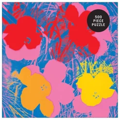 Andy Warhol Flowers 500 Piece Jigsaw Puzzle