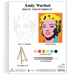 Andy Warhol Marilyn Paint By Number Kit