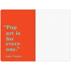 Andy Warhol Mini Notebook Set
