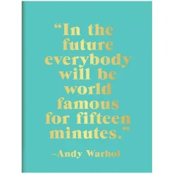 Andy Warhol Philosophy Greeting Assortment Notecard Set