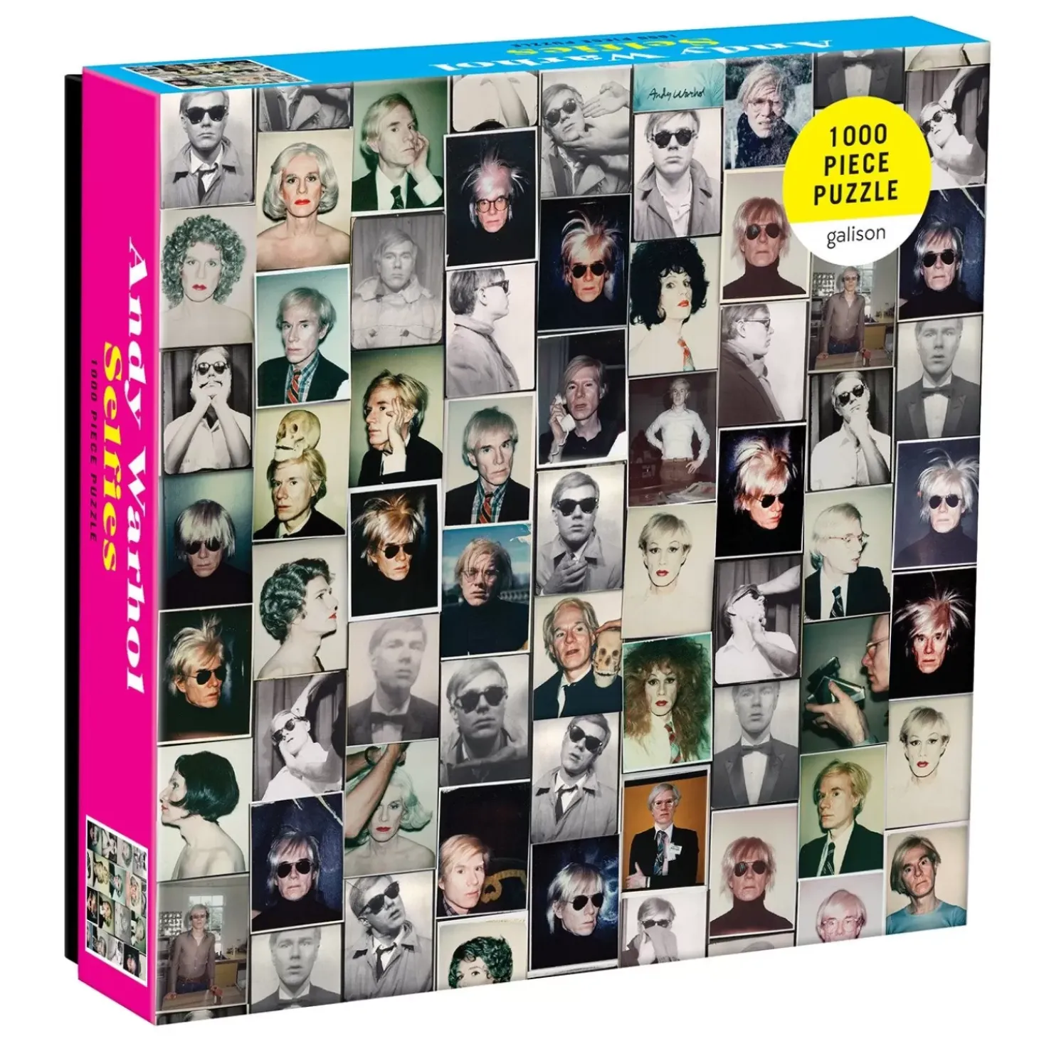Andy Warhol Selfies 1000 Piece Jigsaw Puzzle