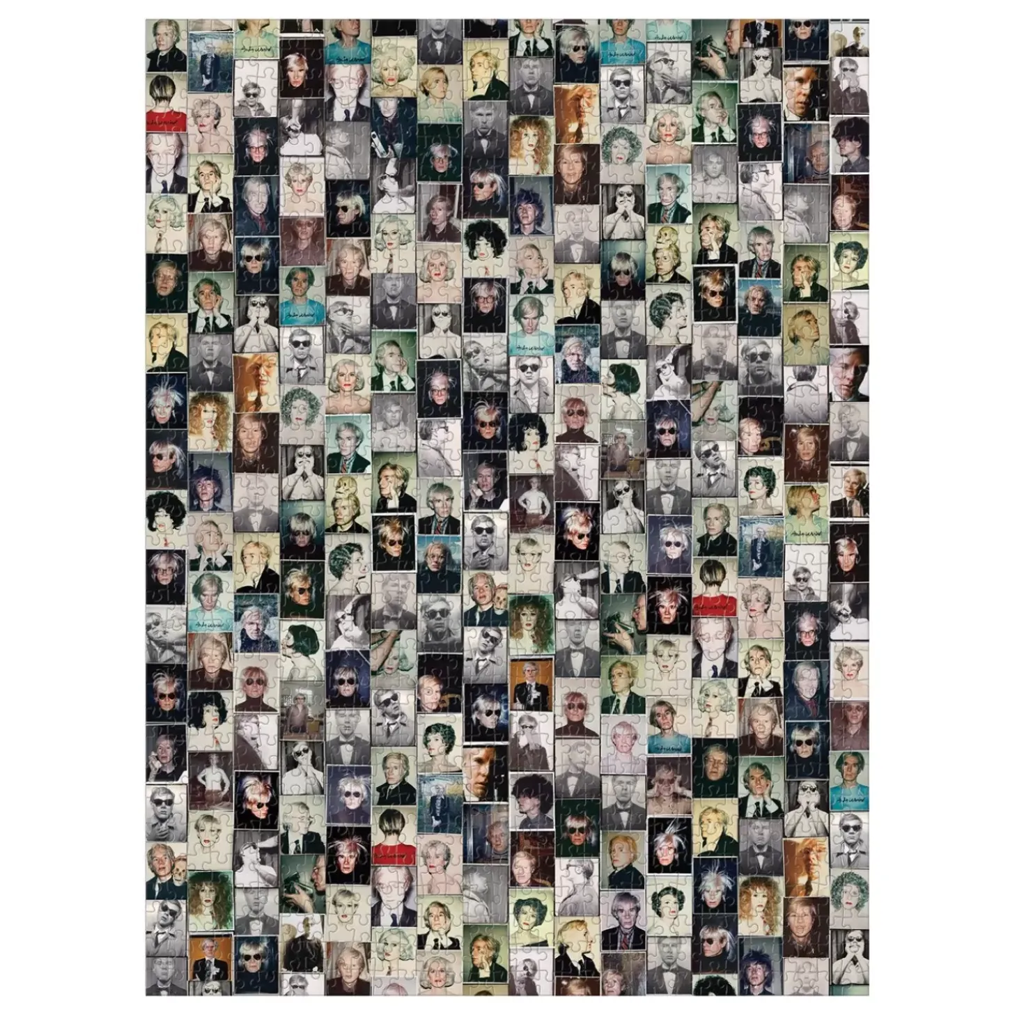 Andy Warhol Selfies 1000 Piece Jigsaw Puzzle