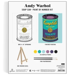 Andy Warhol Soup Can Paint By Number Kit