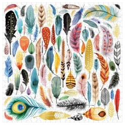 Arrows & Feathers 500 Piece Foil Jigsaw Puzzle