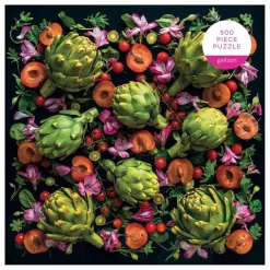 Artichoke Floral 500 Piece Jigsaw Puzzle
