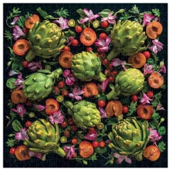 Artichoke Floral 500 Piece Jigsaw Puzzle