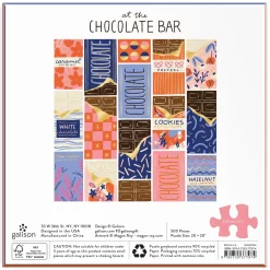 At The Chocolate Bar 500 Piece Foil Puzzle