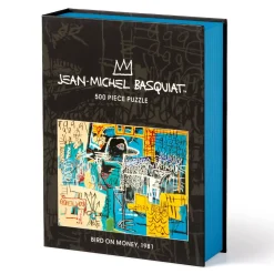 Basquiat Bird On Money 500 Piece Book Puzzle