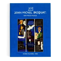 Basquiat Horn Players 500 Piece Book Puzzle