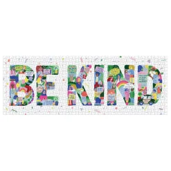 Be Kind 1000 Piece Panoramic Jigsaw Puzzle