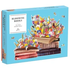 Ben Giles Blooming Books 750 Piece Shaped Jigsaw Puzzle