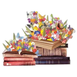 Ben Giles Blooming Books 750 Piece Shaped Jigsaw Puzzle