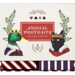 Berkley Bestiary Animal Portraits Playing Card Set