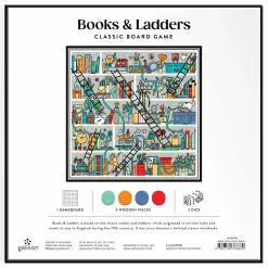 Books And Ladders Classic Board Game