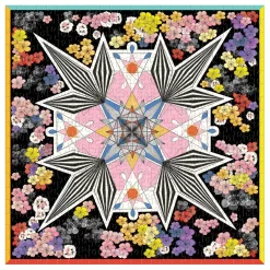 Christian Lacroix Flowers Galaxy Double-Sided 500 Piece Jigsaw Puzzle