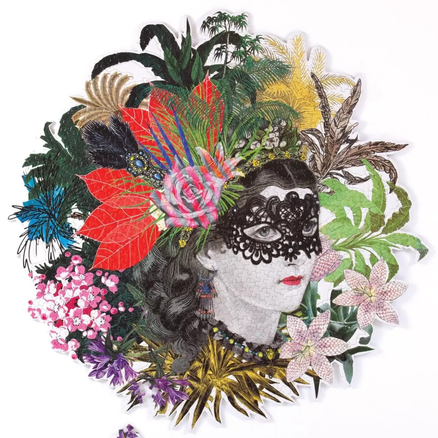 Christian Lacroix Heritage Collection Mam'Zelle Scarlett 750 Piece Shaped Puzzle