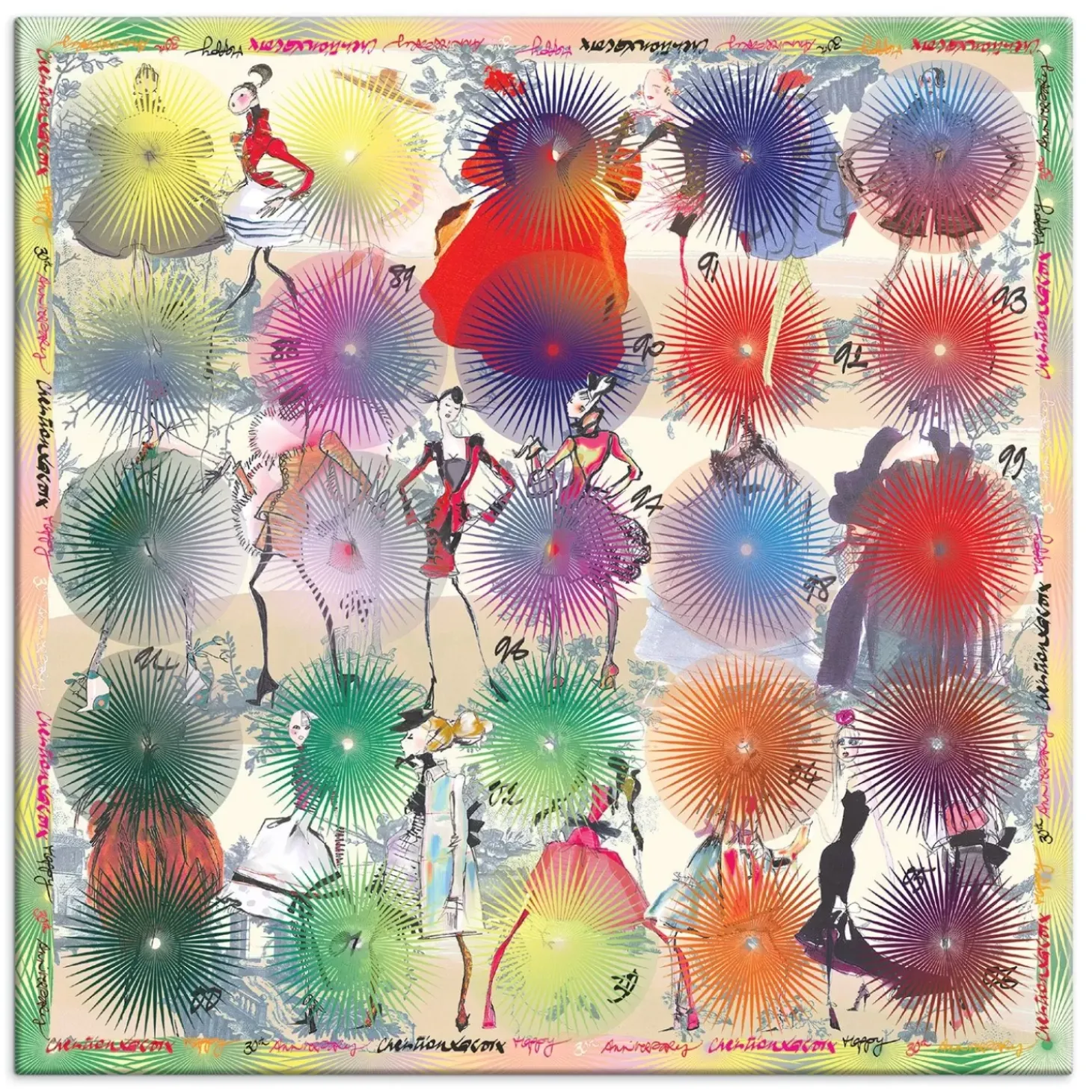 Christian Lacroix Heritage Collection Lacroix Photocall Double-Sided 500 Piece Jigsaw Puzzle