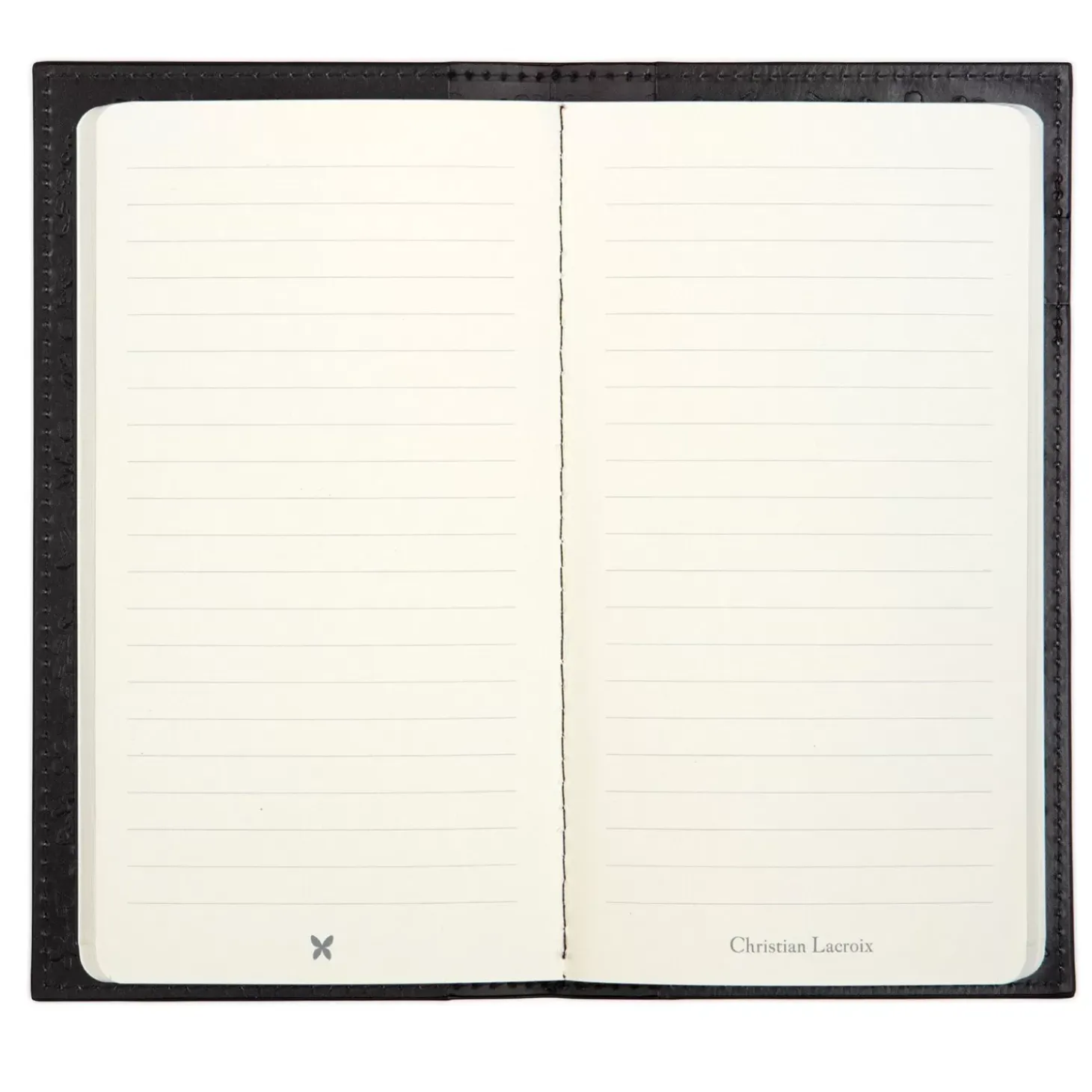 Christian Lacroix Heritage Collection Black Paseo Embossed Travel Journal