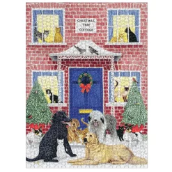 Christmas Cottage 1000 Piece Jigsaw Puzzle