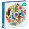 Circle Of Avian Friends 1000 Piece Round Puzzle