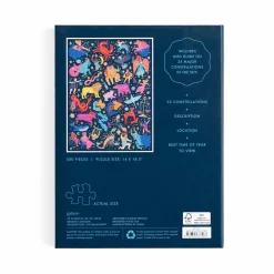 Constellations 101: Stargazing 500 Piece Book Puzzle
