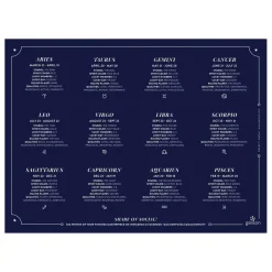 Cosmos Astrology 1000 Piece Foil Jigsaw Puzzle