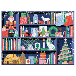 Deck The Shelves 1000 Piece Puzzle In A Square Box