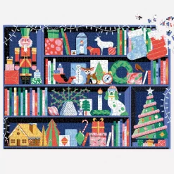 Deck The Shelves 1000 Piece Puzzle In A Square Box