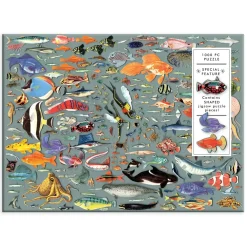 Deepest Dive 1000 Piece Jigsaw Puzzle With Shaped Pieces