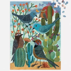 Desert Avian Friends 1000 Piece Puzzle