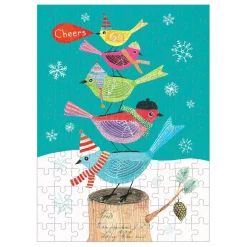 Festive Friends 130 Piece Mini Jigsaw Puzzle