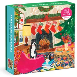 Fireside Friends 1000 Piece Puzzle