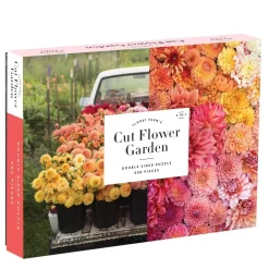 Floret Farm's Cut Flower Garden Double-Sided 500 Piece Jigsaw Puzzle
