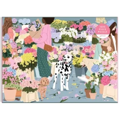 Flower Market 1000 Piece Puzzle