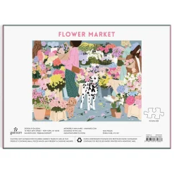 Flower Market 1000 Piece Puzzle