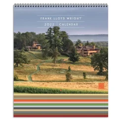 Frank Lloyd Wright 2022 Tiered Wall Calendar