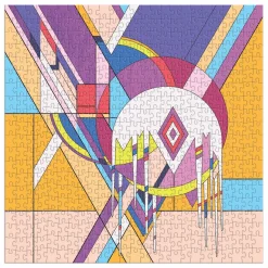 Frank Lloyd Wright Frozen Spheres 500 Piece Foil Puzzle