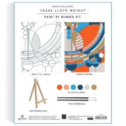 Frank Lloyd Wright March Balloons Paint By Number Kit