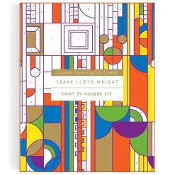 Frank Lloyd Wright Saguaro Cactus And Forms Paint By Number Kit