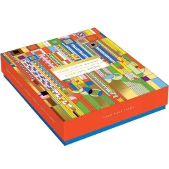 Frank Lloyd Wright Saguaro Cactus And Forms Foil Stamped 1000 Piece Jigsaw Puzzle