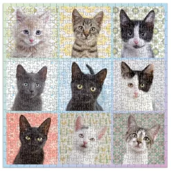 Good Puzzle Co. Cat Portraits 500Pc Puzzle