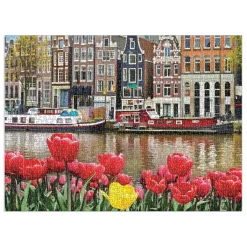 Good Puzzle Co. Flowers In Amsterdam 1000Pc Puzzle