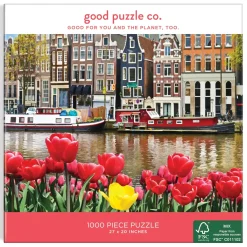 Good Puzzle Co. Flowers In Amsterdam 1000Pc Puzzle