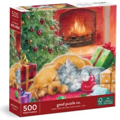 Good Puzzle Co. Warm By The Fireplace 500Pc Puzzle