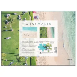 Gray Malin The Hawaii Beach Double-Sided 500 Piece Jigsaw Puzzle