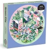 Green City 1000 Piece Round Puzzle