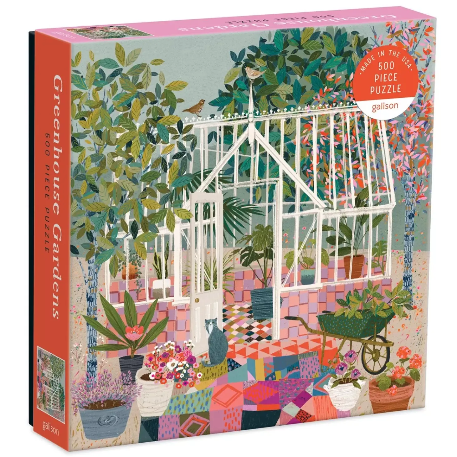 Greenhouse Gardens 500 Piece Jigsaw Puzzle