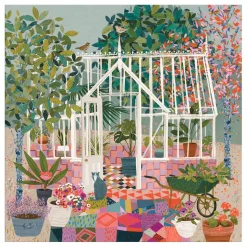 Greenhouse Gardens 500 Piece Jigsaw Puzzle